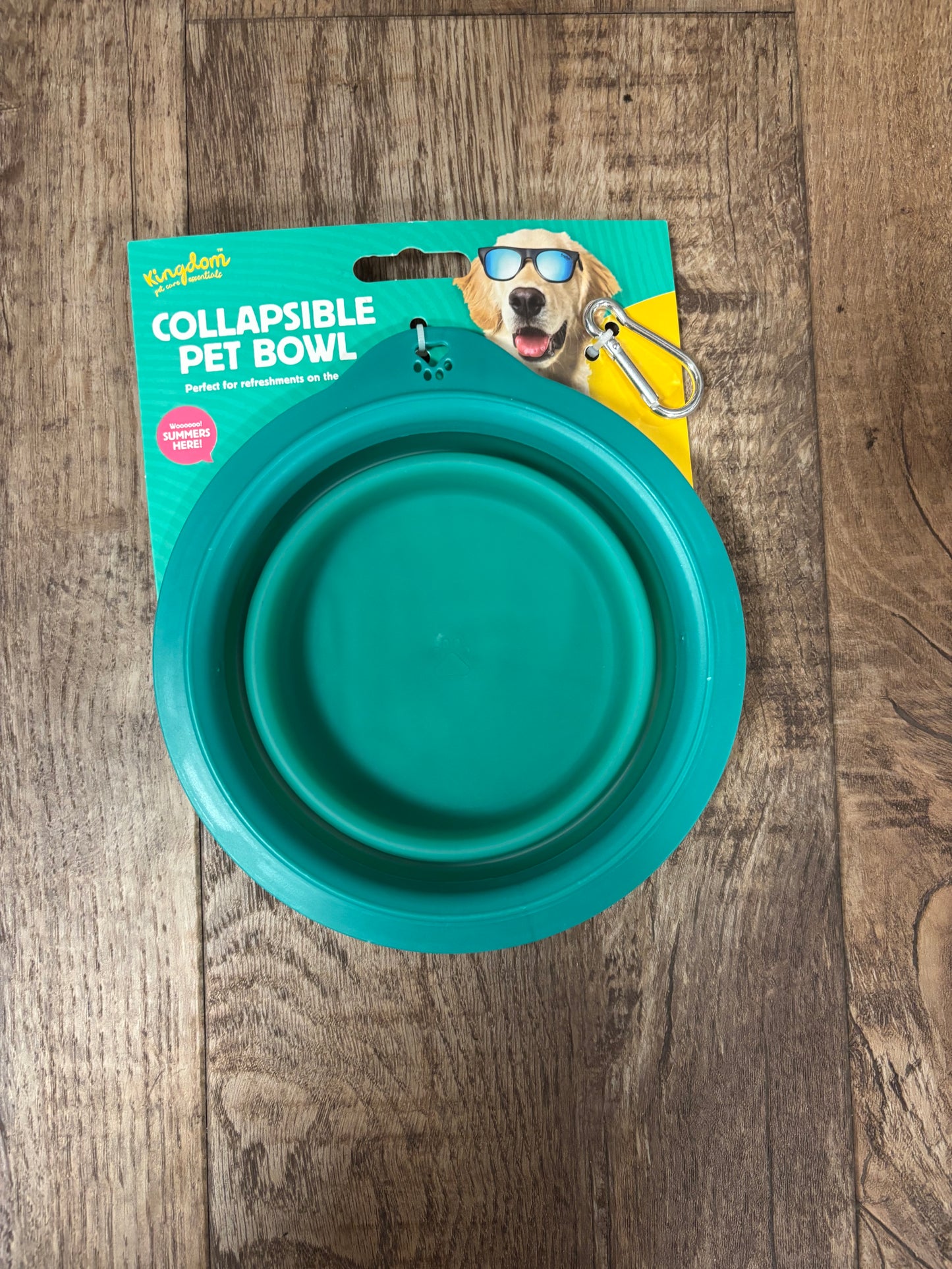 Collapsible pet bowl