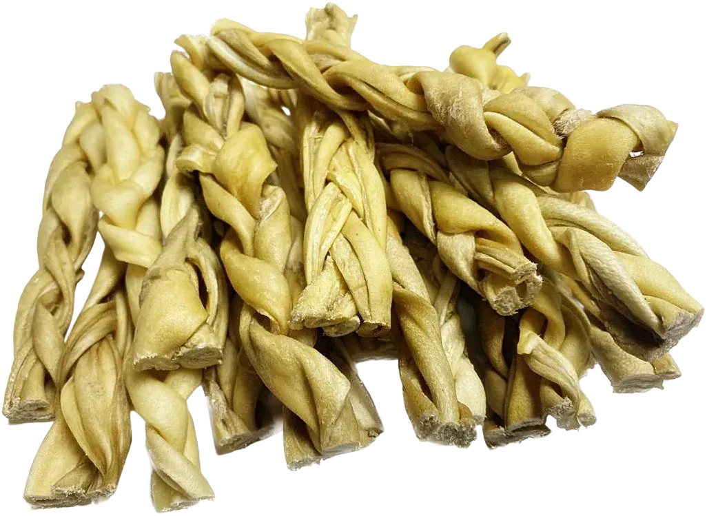 Braided lamb skin 15cm
