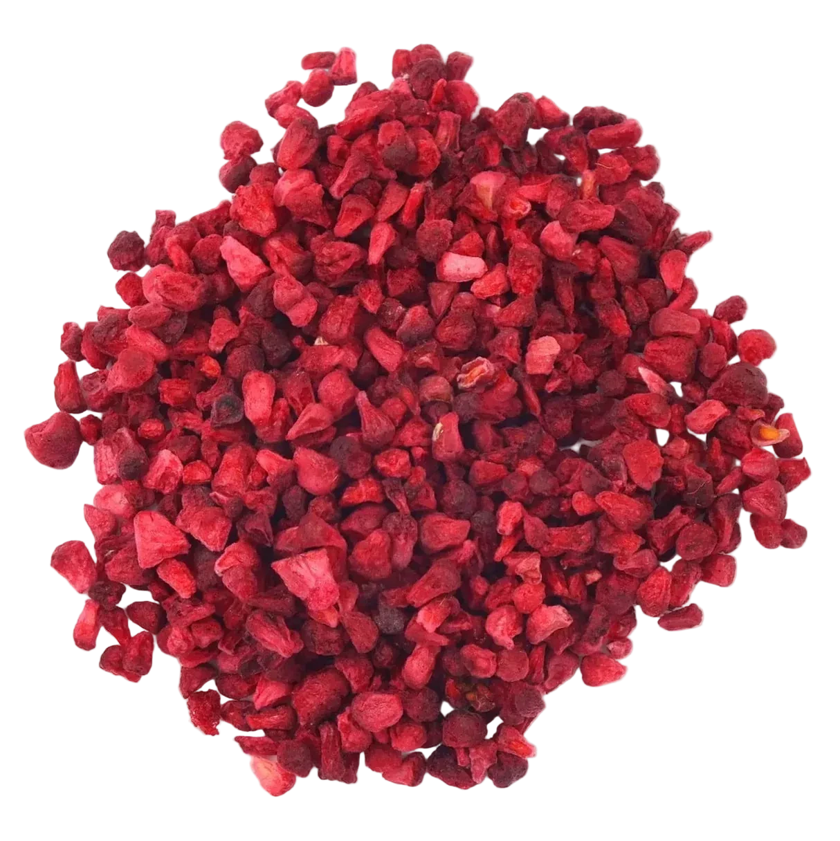Freeze dried Raspberry pieces