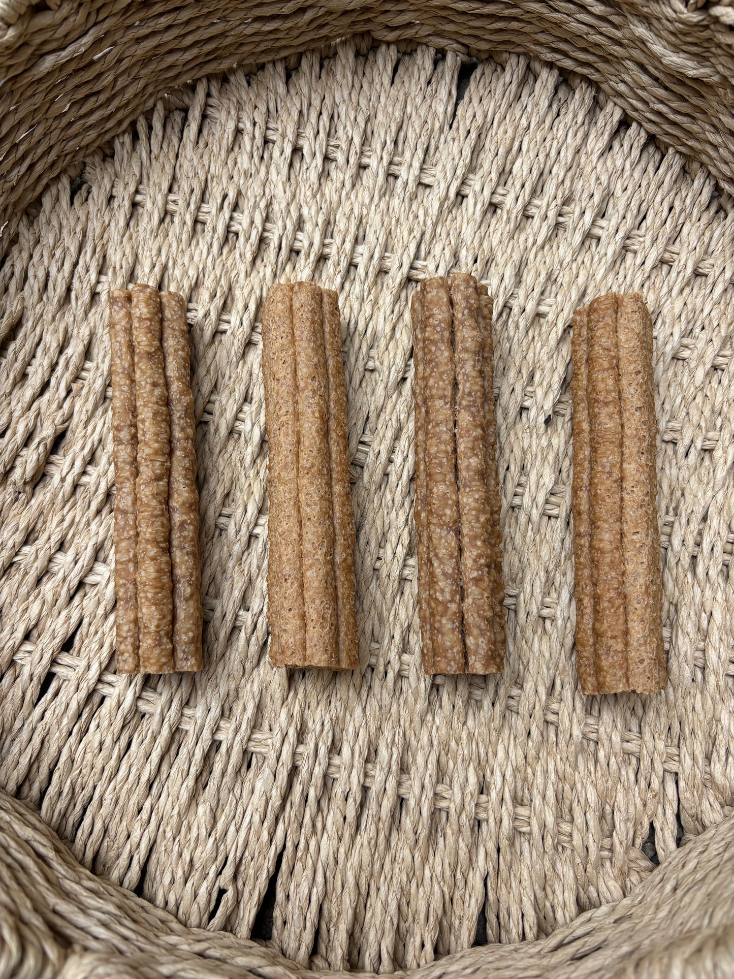 Floral dental chew - Pumpkin & Banana