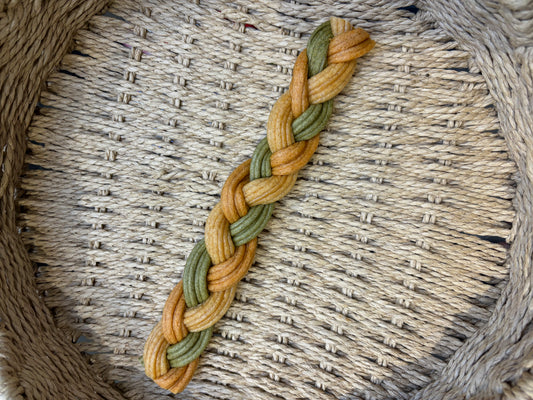 XL Peanut butter, Spinach & Carrot braid chew