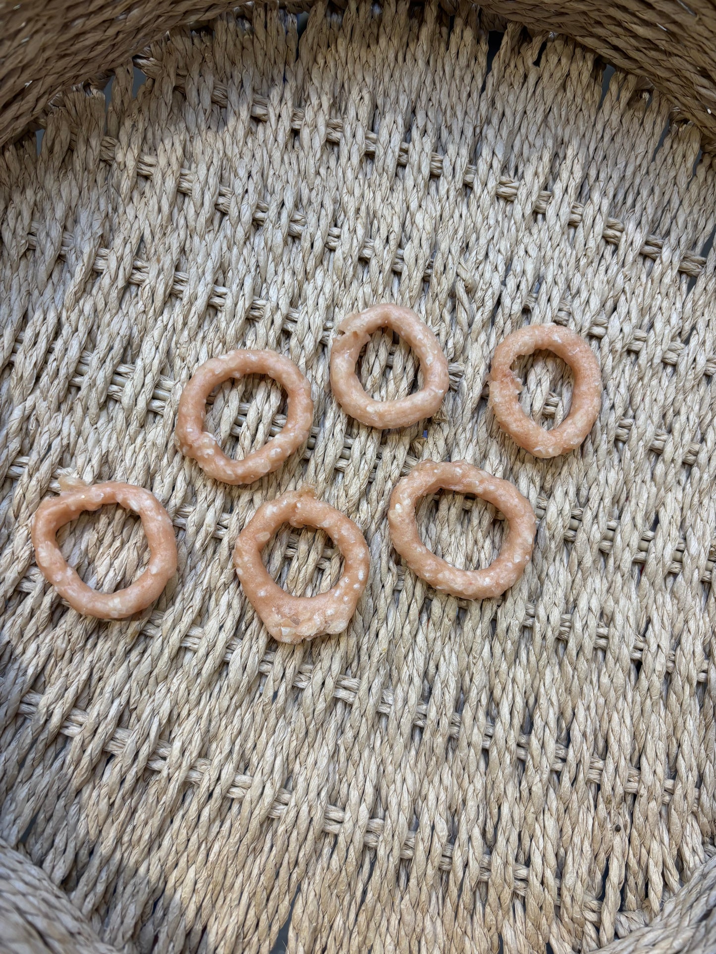 Chicken & Rice Donut rings