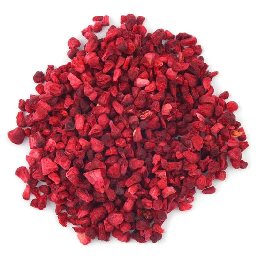 Freeze dried Raspberry pieces