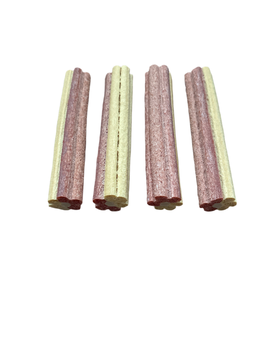 Floral dental chew - Blueberry, Beetroot & Coconut