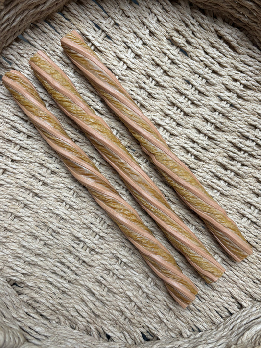 Chicken & Carrot Puffed twists