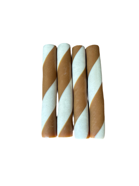 Chicken & Peanut butter veggie jumbo twists
