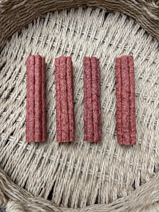 Floral dental chew - Cranberry & Beetroot