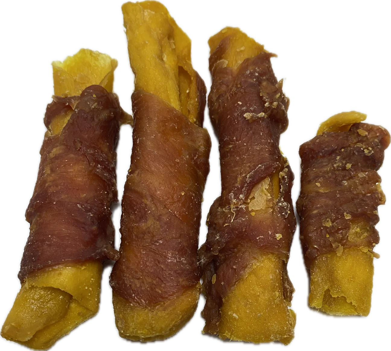 Mango chunks wrapped with Duck