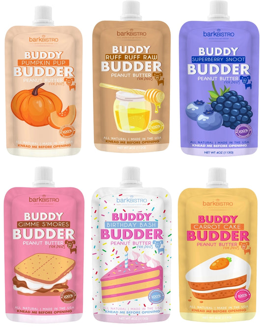 Buddy Budder Squeeze Packs 113g