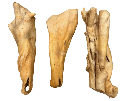 Lamb head skin