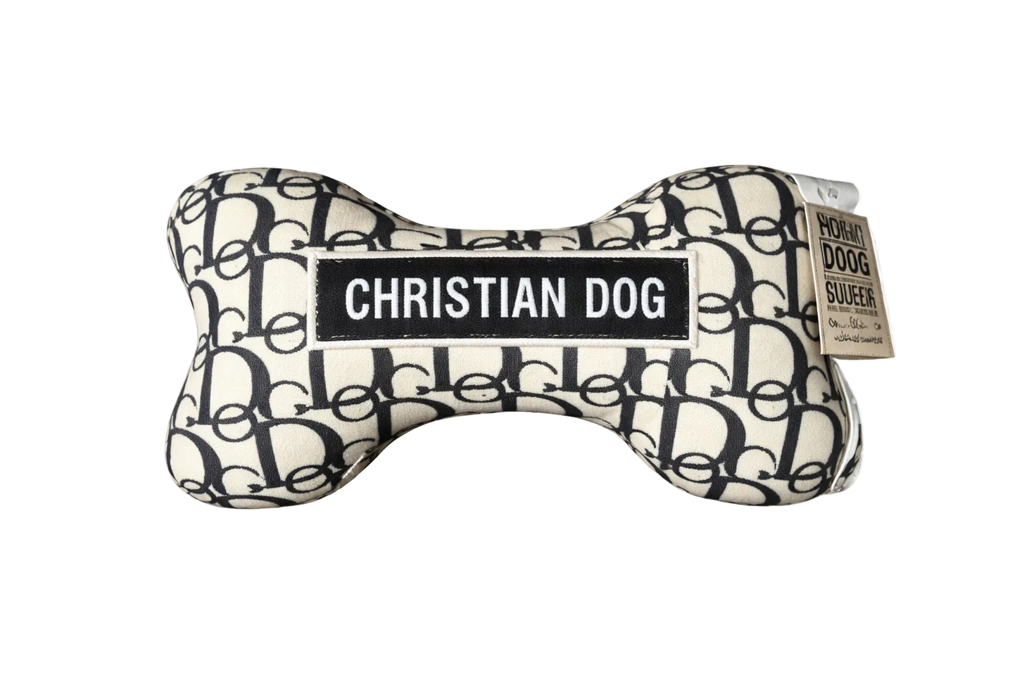 Christian Dog Bone plushy
