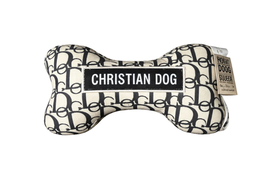 Christian Dog Bone plushy