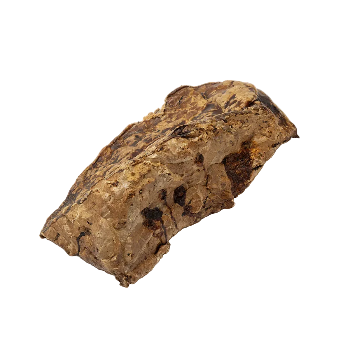 Puffed beef jerky